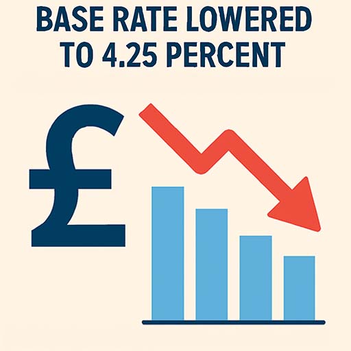 Base Rate Lowered To 4.25 Percent Calculator