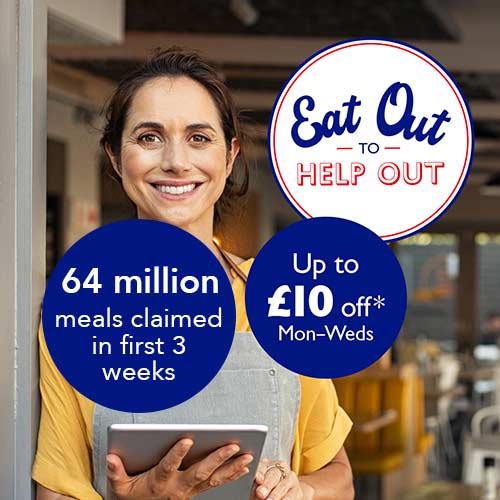 64 Million Eat Out To Help Out Meals Claimed